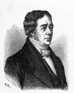 Retrato de Hans Christian Oerested (Oersted ou Orsted de French School