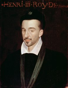 Retrato de Henrique III (1551-1589) de French School