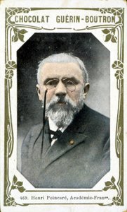 Retrato de Henri Poincaré de French School