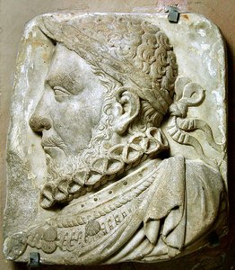 Retrato de Henrique II da França (mármore) de French School