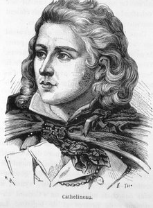 Retrato de Jacques Cathelineau (1759 - 1793), Vendée chef - em "L