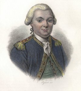 Retrato de Jean-Francois Galaup, Conde de La Perouse (Jean Francois Laperouse de French School