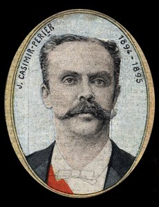 Retrato de Jean Casimir-Perrier (Casimir Perrier, Casimir Perrier, Casimir-Perrier) (1847-1907), Presidente da República Francesa. de French School