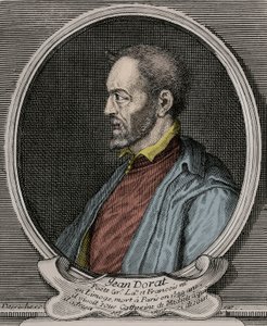Retrato de Jean Dorat (Auratus do seu verdadeiro nome Jean Dinemandi de French School