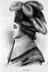 Retrato de Jean François Rewbell (ou Reubell), político francês (1747 - 1807) - em "L