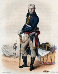 Retrato de Jean Victor Moreau (1763-1813), general francês. de French School