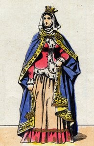 Retrato de Jeanne de Boulogne Woman de Philip V the Long (1294 - 1322) de French School