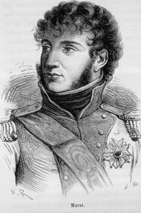Retrato de Joachim Murat (1767 - 1815) - em "L