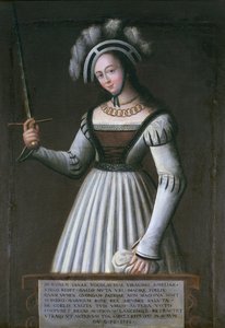Retrato de Joana d&39;Arc (1412-31), século XVI