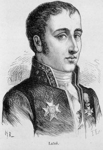 Retrato de José, Visconde Lainé (1767 - 1835), político francês - em "L