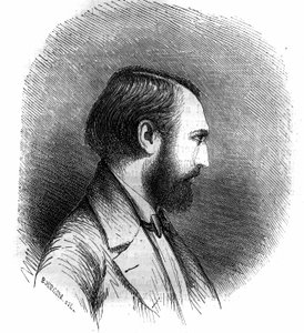 Retrato de Louis Lacombe (Trouillon Lacombe, Trouillon-Lacombe) (1818-1884), compositor francês. Gravura de 1852. de French School