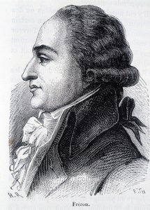 Retrato de Louis Marie Stanislas Freron (1754-1802), publicista francês - em "L
