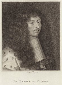 Retrato de Louis de Bourbon, Príncipe do Conde de French School