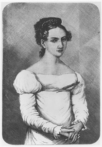 Retrato de Maria Wereszczaka de French School