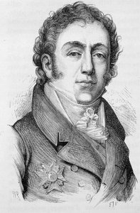 Retrato de Mathieu Montmorency, político francês (1766 - 1826) - em "L