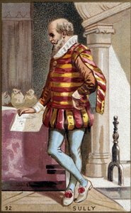 Retrato de Maximiliano de Bethune, Barão de Rosny, Duque de Sully (1560-1641), político francês. de French School