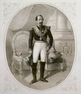 Retrato de Napoleão III (1808 - 1873) de French School