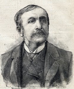 Retrato de Paul, Conde de Remusat (1831-1897) Jornalista e escritor francês de French School