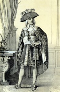 Retrato de Paul de Barras (1755-1829), político francês. - in "Galerie historique de la Revolution francaise", de Albert Maurin de French School