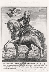 Retrato de Filipe de La Mothe Houdancourt (1605-57)
