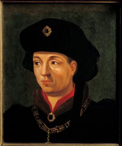 Retrato de Philippe o Bom, Duque de Borgonha (1396-1463) Pintura da Escola Francesa. Sol do século XVI. 0,2x0,15 m versailles, museu do castelo. de French School