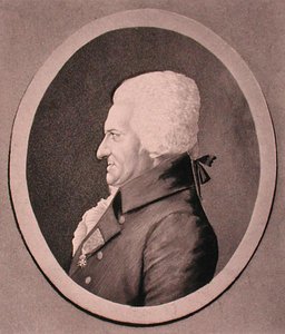 Retrato de Pierre-Alexandre Monsigny (1729-1817) gravado por Edme Quenedey (1756-1830) (gravura) de French School