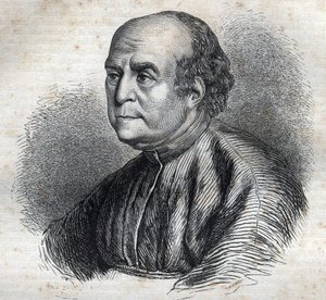 Retrato do Papa Nicolau V (1398-1455) Gravação em "História dos Papas" (...) Crimes da Rainha Rei e Imperadores ao longo dos séculos" por Maurice Lachatre de French School