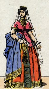 Retrato da Rainha Joana de Evreux (1307-1371). de French School