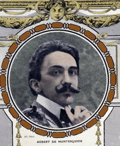 Retrato de Robert de Montesquiou (1855-1921), escritor francês. de French School