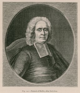 Retrato de Rollin, depois de Balechou de French School