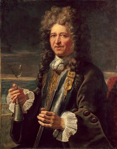 Retrato de Sebastião, o Prestre senhor de Vauban (1633-1717), marechal da França. Pintura anônima da escola francesa. Versailles. Musee Du Chateau - Retrato de Sebastien le Prestre, Senhor de Vauban (1633-1717), Marechal de França. Pintura anónima de de French School