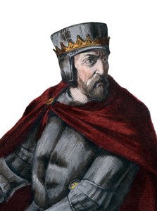 Retrato de Simon IV de Montfort, 5º Conde de Leicester (1150-1218), nobre francês. de French School