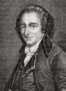 Retrato de Thomas Paine (1737-1809) (gravura) de French School