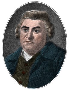 Retrato de Thomas Warton (1728-1790) Inglês literário historiador, crítico e poeta. século 19. de French School