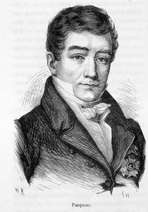 Retrato de um político francês (1767 a 1862). - in "L