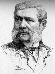 Retrato do gravador em madeira, Conde Colonna Cesari (1825-1887). de French School