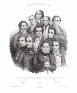Retratos de Membros Cidadãos do Governo Provisório