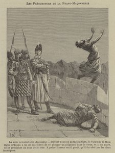 Precursores da Maçonaria: os Assassinos (gravura) de French School