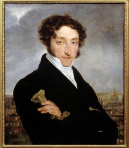 Presume o retrato do homem de letras Charles Nodier de French School