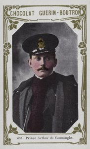 Príncipe Arthur de Connaught (foto colorida) de French School