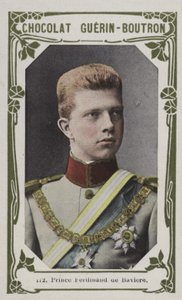Príncipe Ferdinand de Baviere (foto colorida) de French School