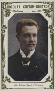 Príncipe Henri d&39;Orleans (foto colorida) de French School