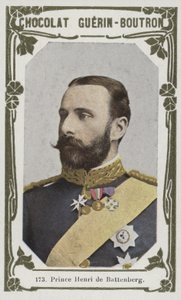 Príncipe Henri de Battenberg (foto colorida) de French School