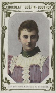 Princesa Cristã da Dinamarca (foto colorida) de French School