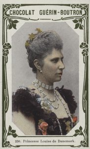 Princesa Louise da Dinamarca (foto colorida) de French School