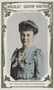 Princesa Olga de Cumberland (foto colorida) de French School