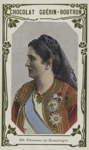 Princesa de Montenegro (foto colorida) de French School