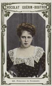 Princesa da Romênia (foto colorida) de French School