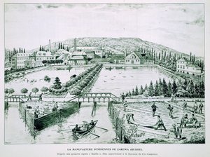 Obras de chita impressas, Rússia de French School