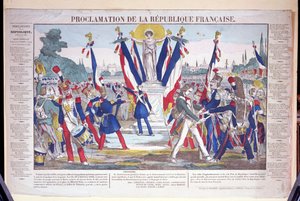 Proclamação da República Francesa, 25 de fevereiro de 1848 de French School